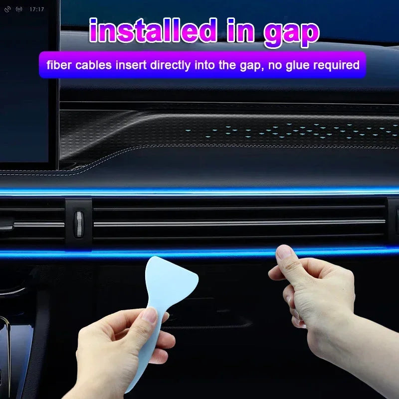 LED RGB invisibles de 1/2/3/4/5m. Contrôlés par une application