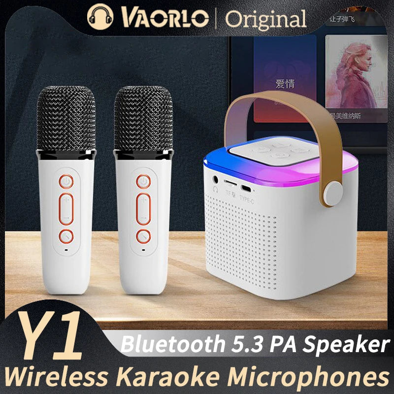 Dual Microphone Karaoké Bluetooth