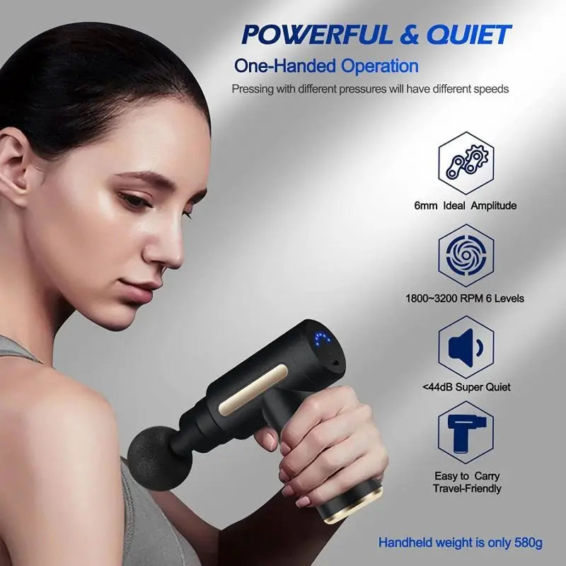 Pistolet de massage portable