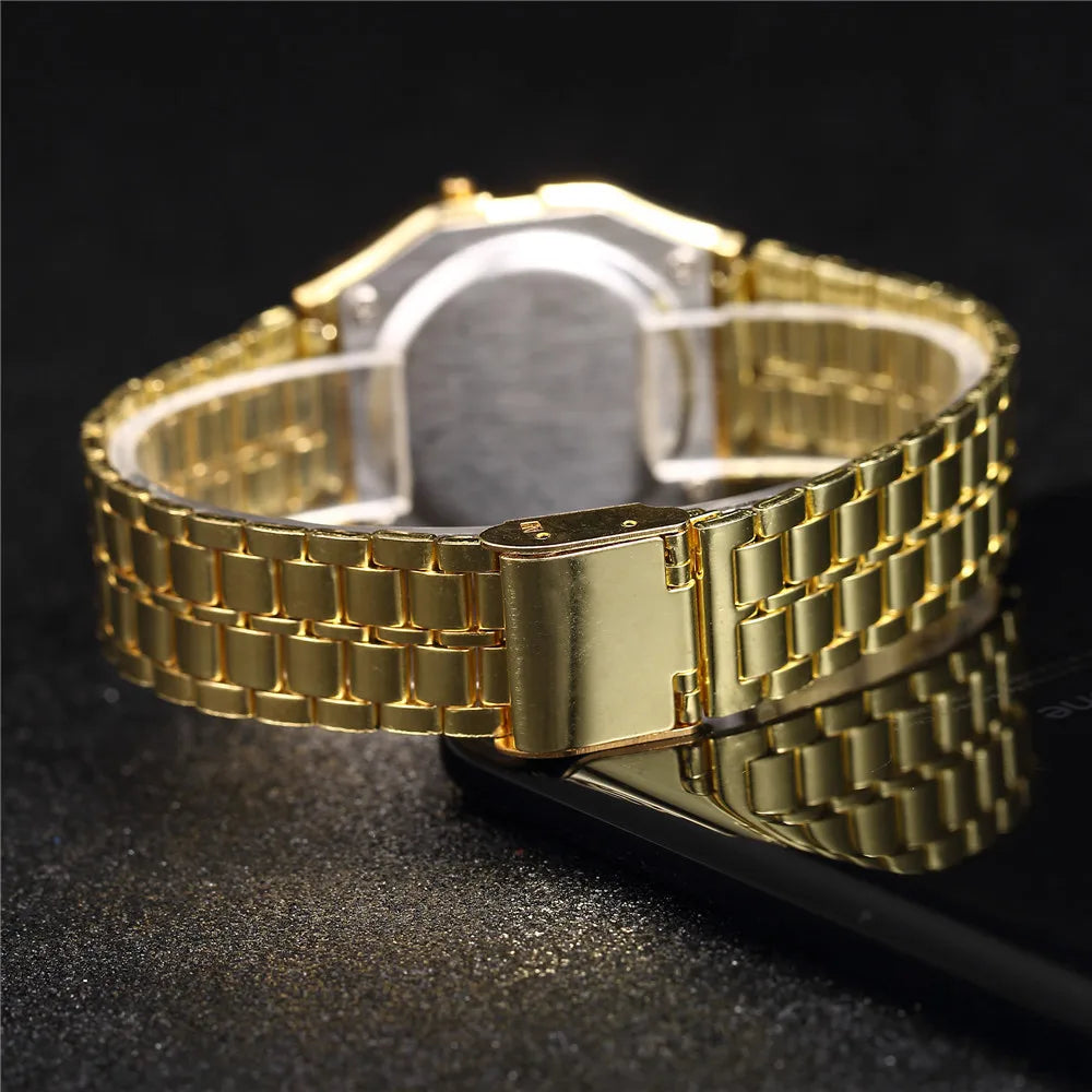 Montre numérique LED  pour les hommes et les femmes