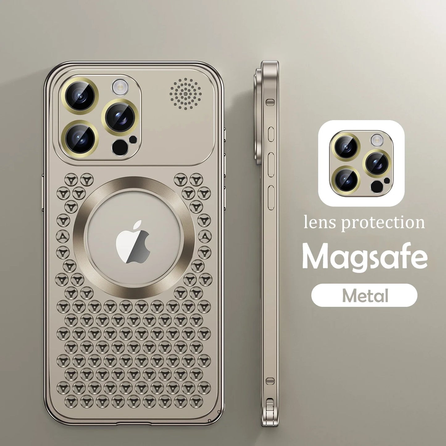 Coque de téléphone en métal
