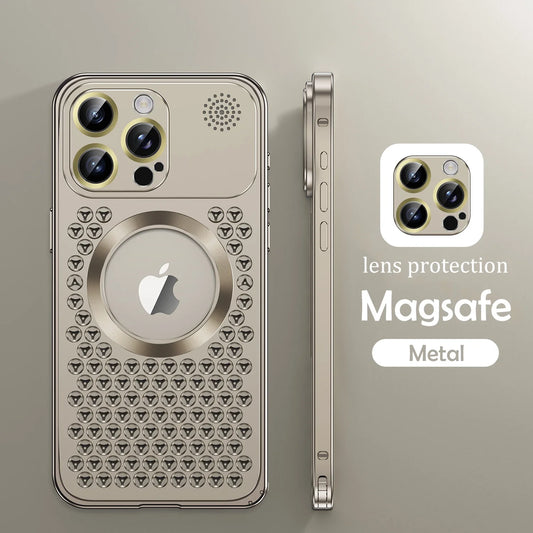 Coque de téléphone en métal
