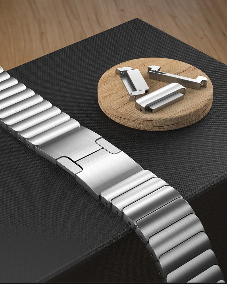 Bracelet de montre en acier inoxydable 22mm compatible avec les modèles Huawei
