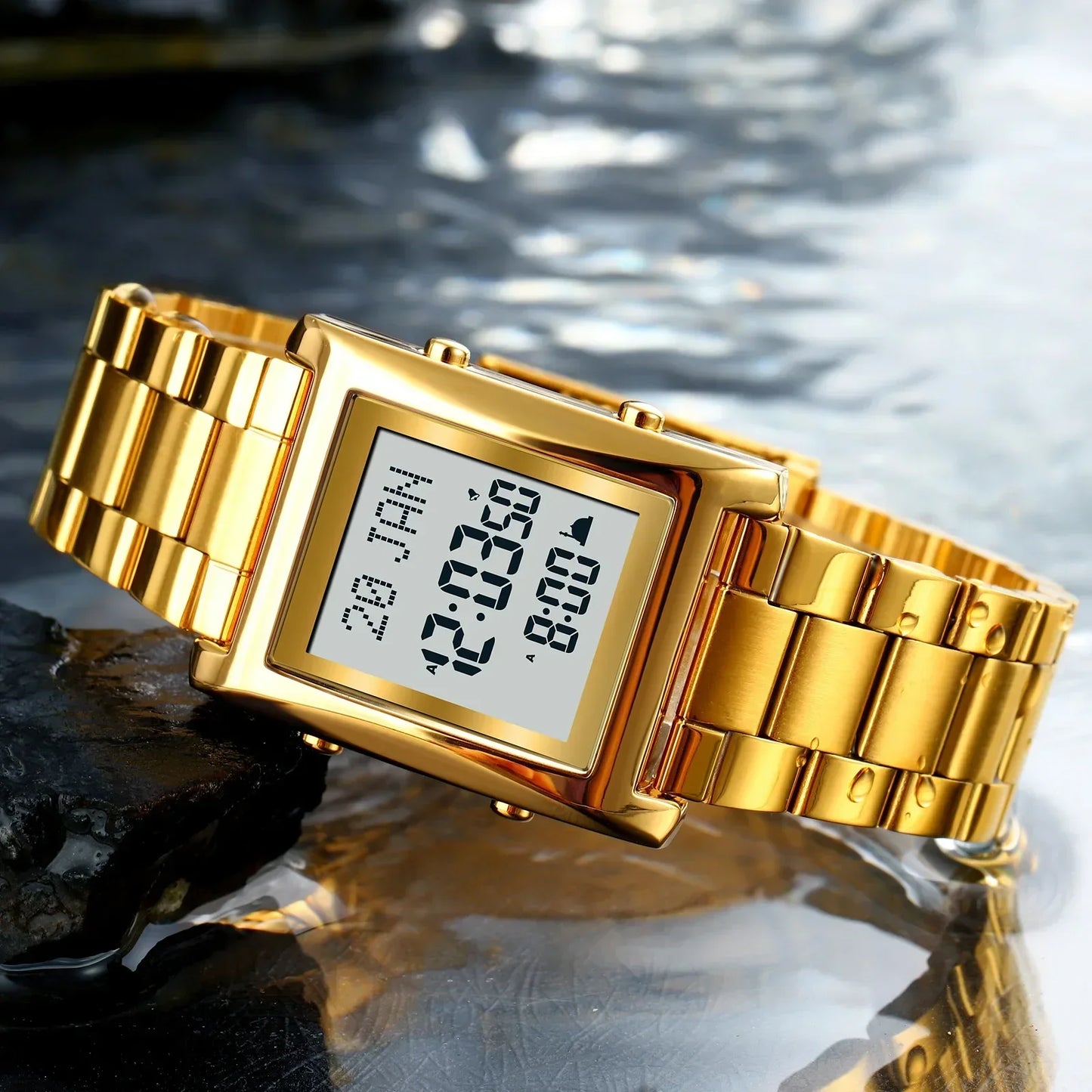Montres pour hommes et femmes SKMEi 1815 Muslim Qibla