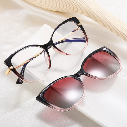 Lunettes de soleil design magnétique pour hommes et femmes