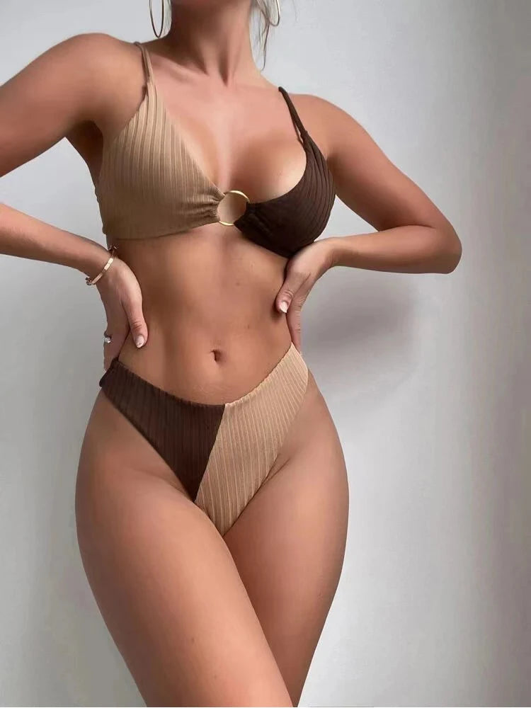 Maillot de bain 2 pièces pour femme