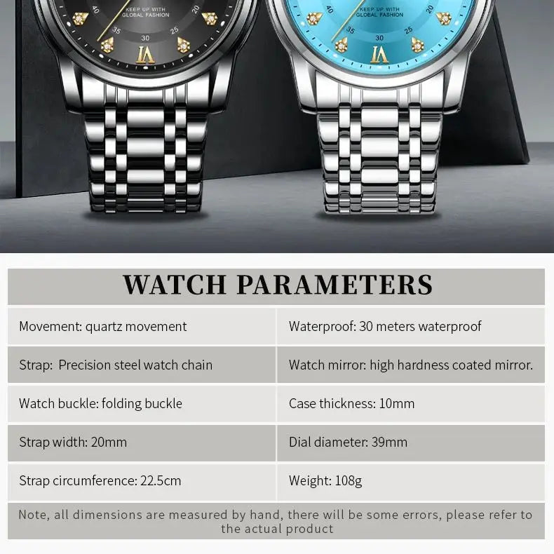 Montre OLEVS à quartz pour hommes