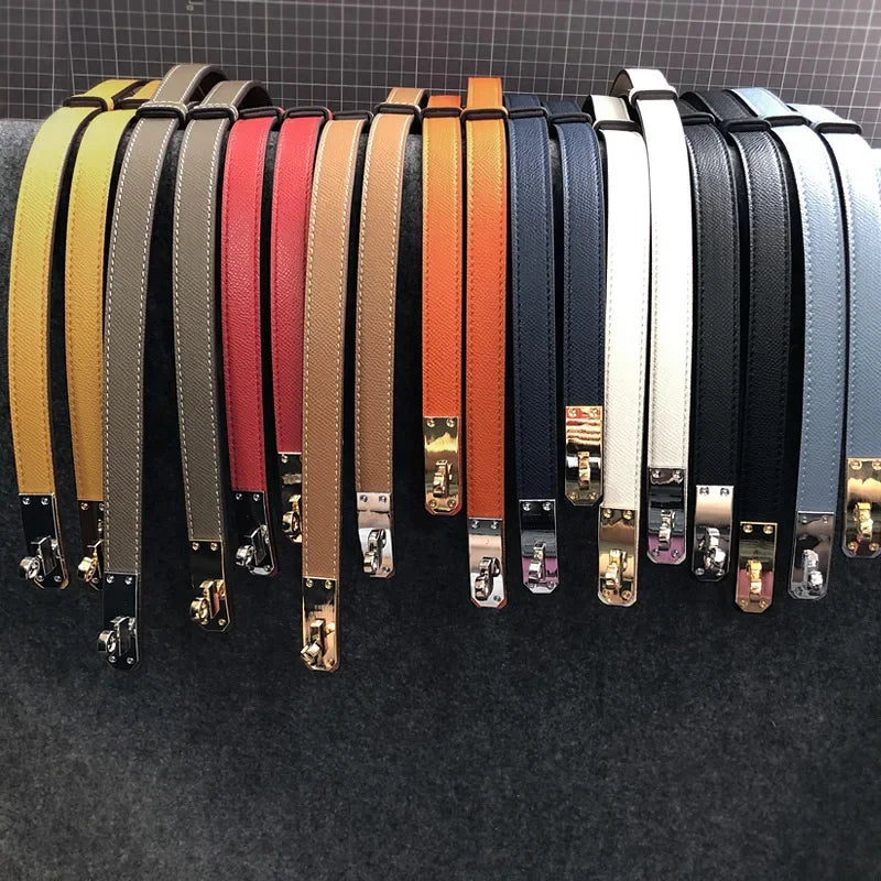 Élégante ceinture  en cuir pour femme