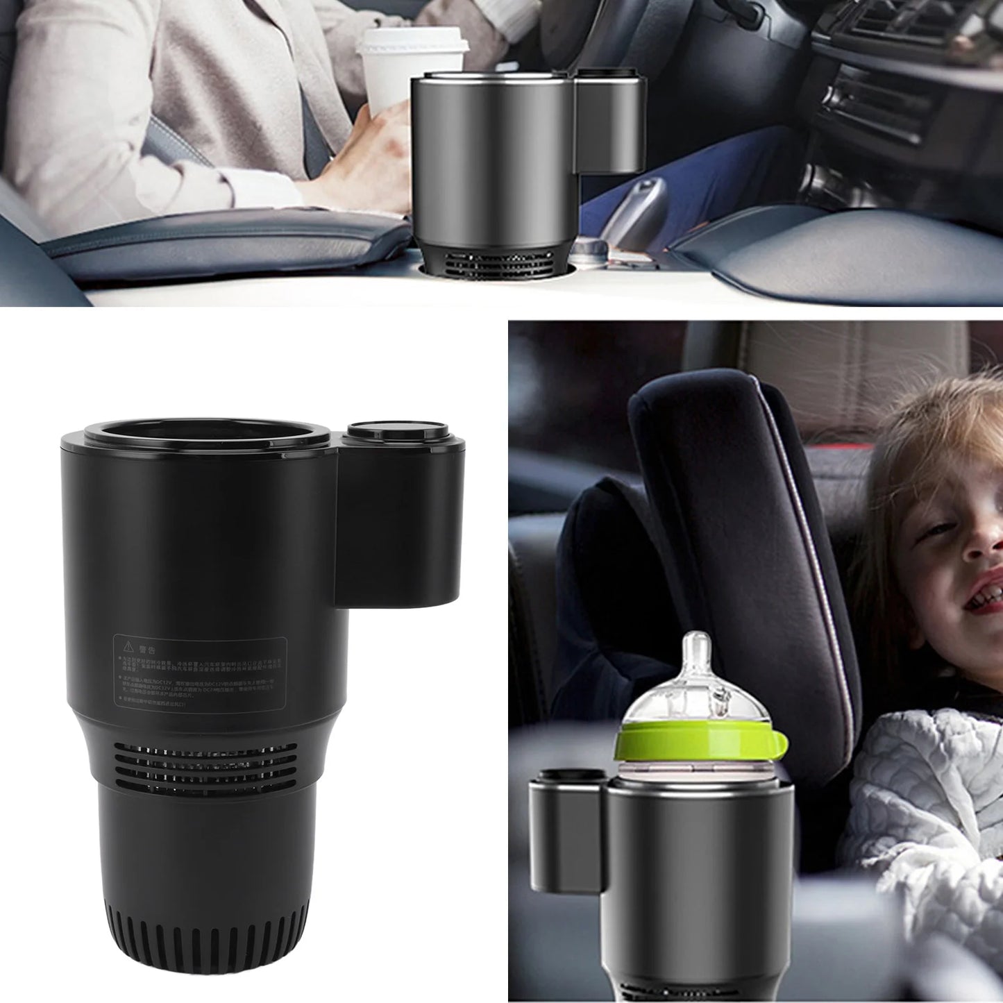 Porte-gobelet intelligent 12V qui chauffe et refroidit vos boissons