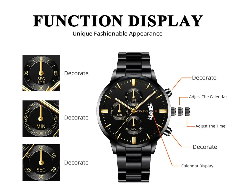 Montre DEYROS modèle S698 pour hommes