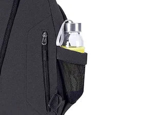 Sacs à dos sling en toile avec poche antivol pour homme et femme