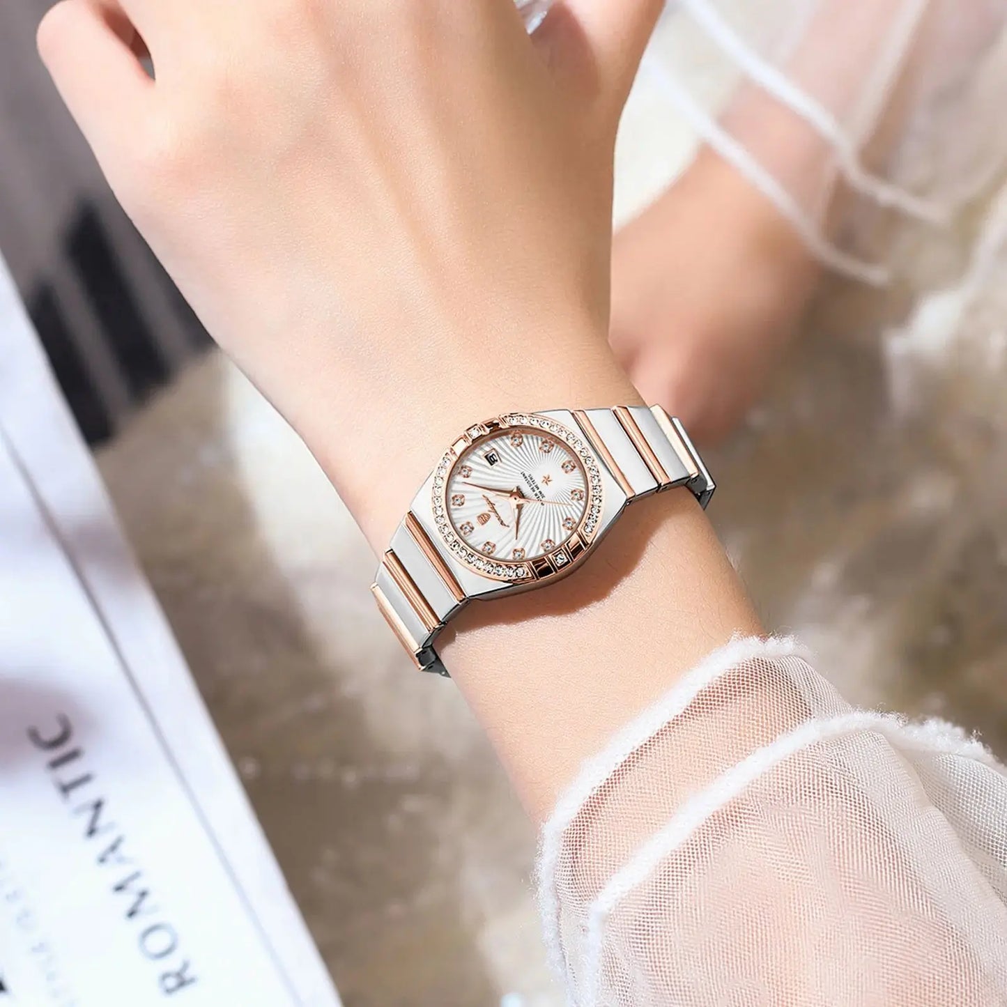 Montre-bracelet de luxe pour femme