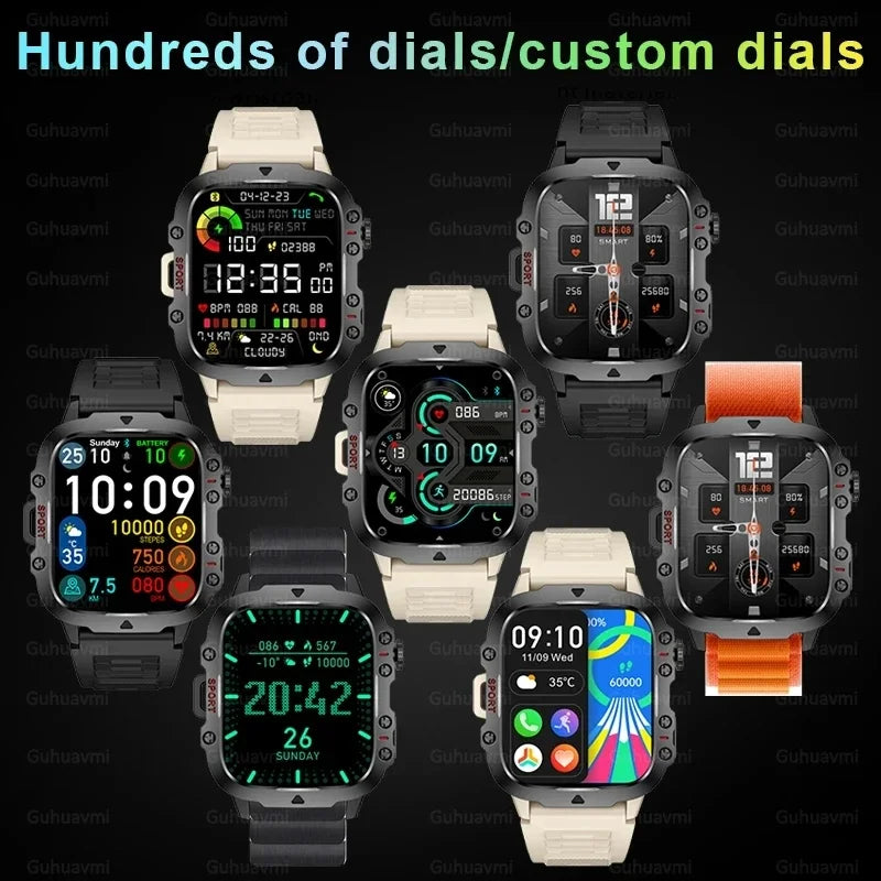 Montre connectée pour hommes de 1.96 pouces de Huawei
