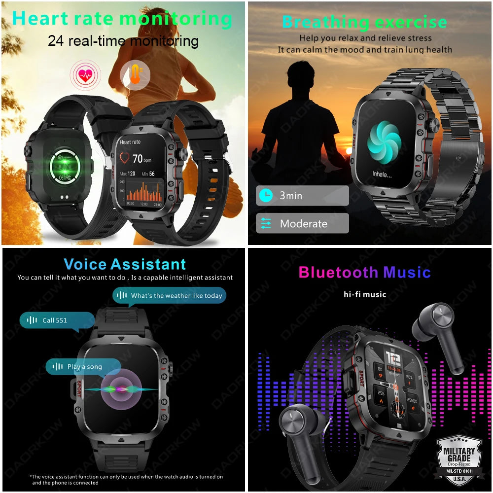 Montre intelligente pour hommes