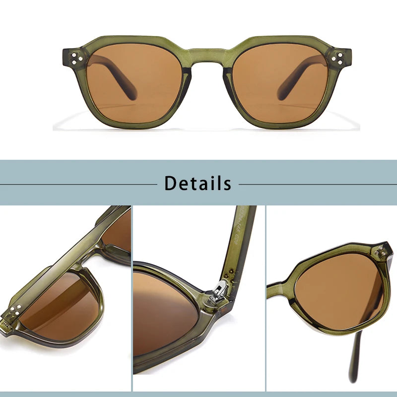 Lunettes de soleil rétro polarisées pour hommes et femmes