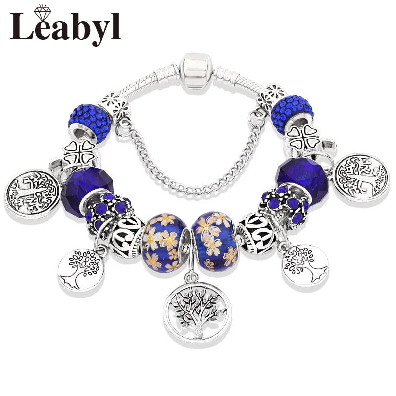Bracelet Charme Arbre de Vie Tibétain Antique