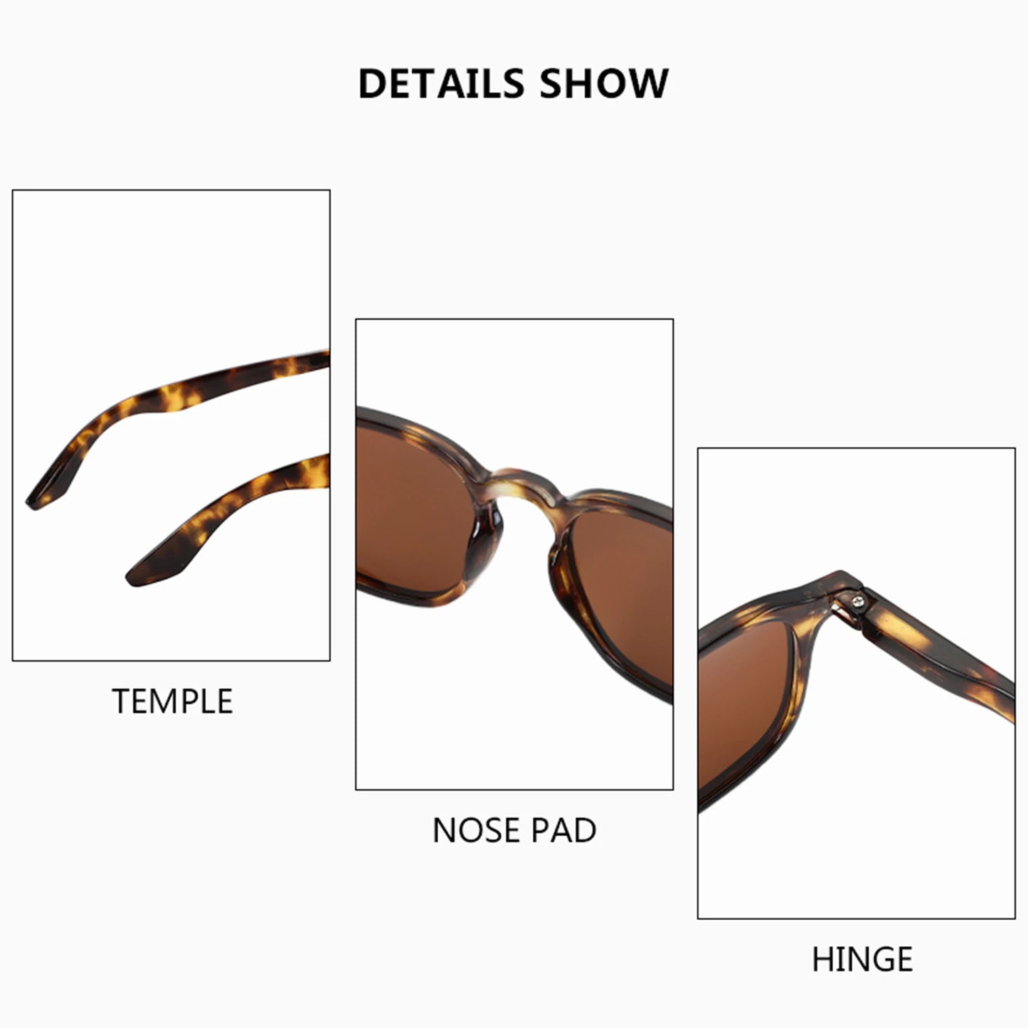 Lunettes de soleil rétro polarisées pour hommes et femmes
