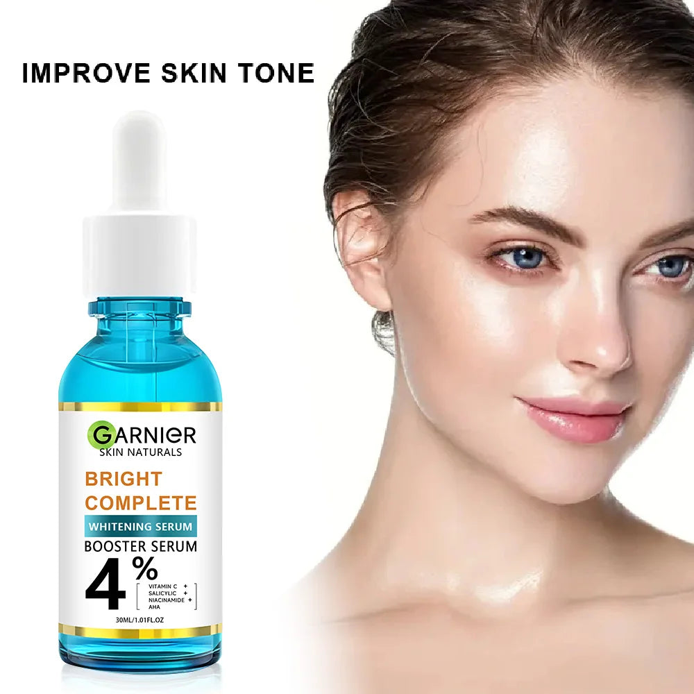 Essence Eclaircissante de 30ml. Elle répare votre visage en éliminant les taches