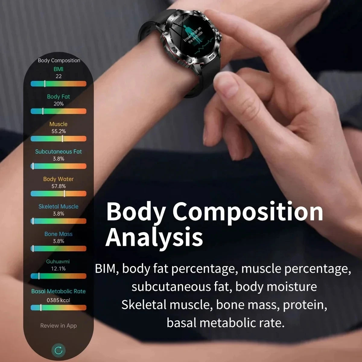Montre intelligente pour hommes