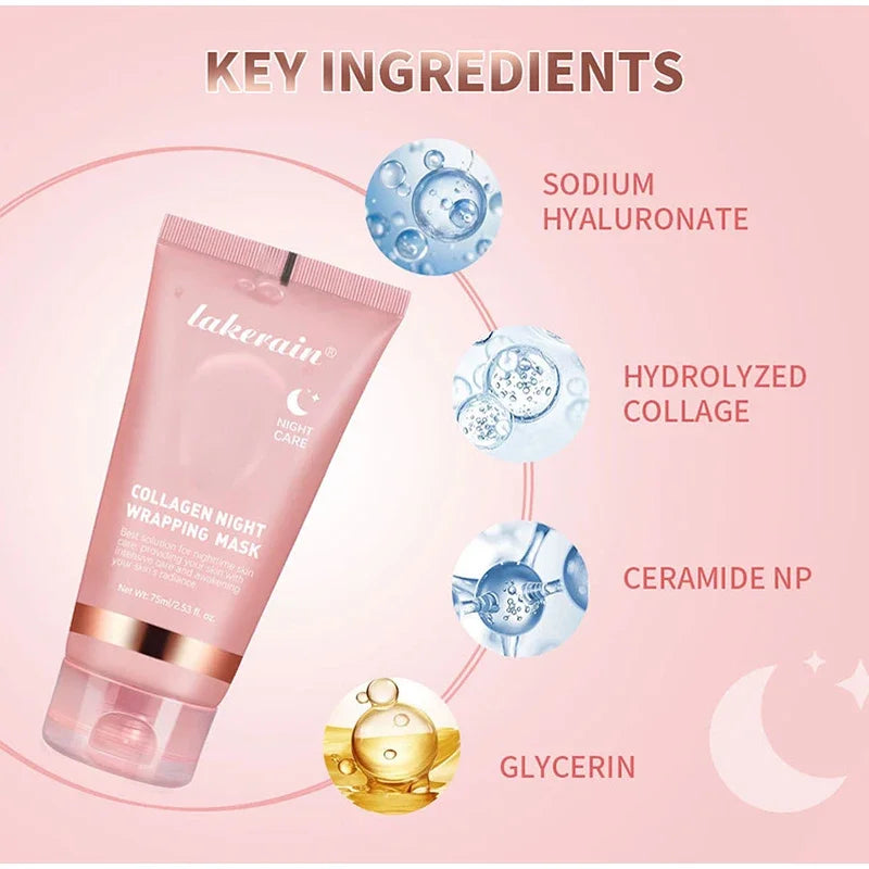 Masque peel-off au collagène de 75 ml