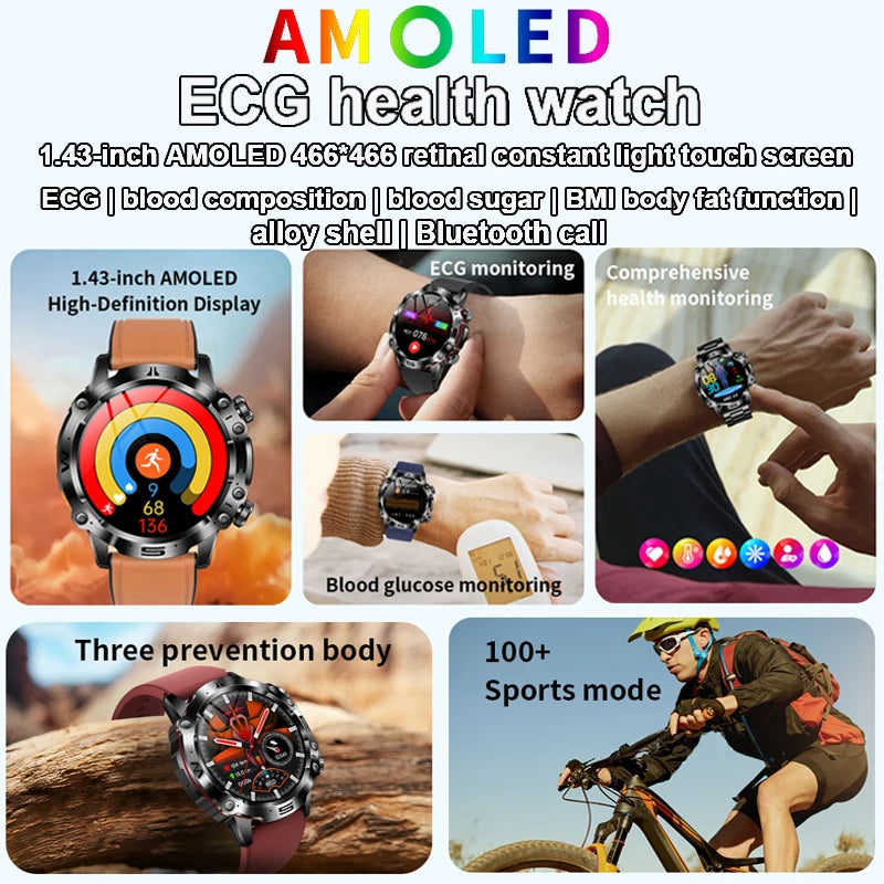 Montre intelligente pour hommes