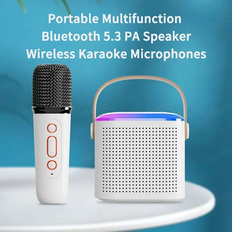Dual Microphone Karaoké Bluetooth