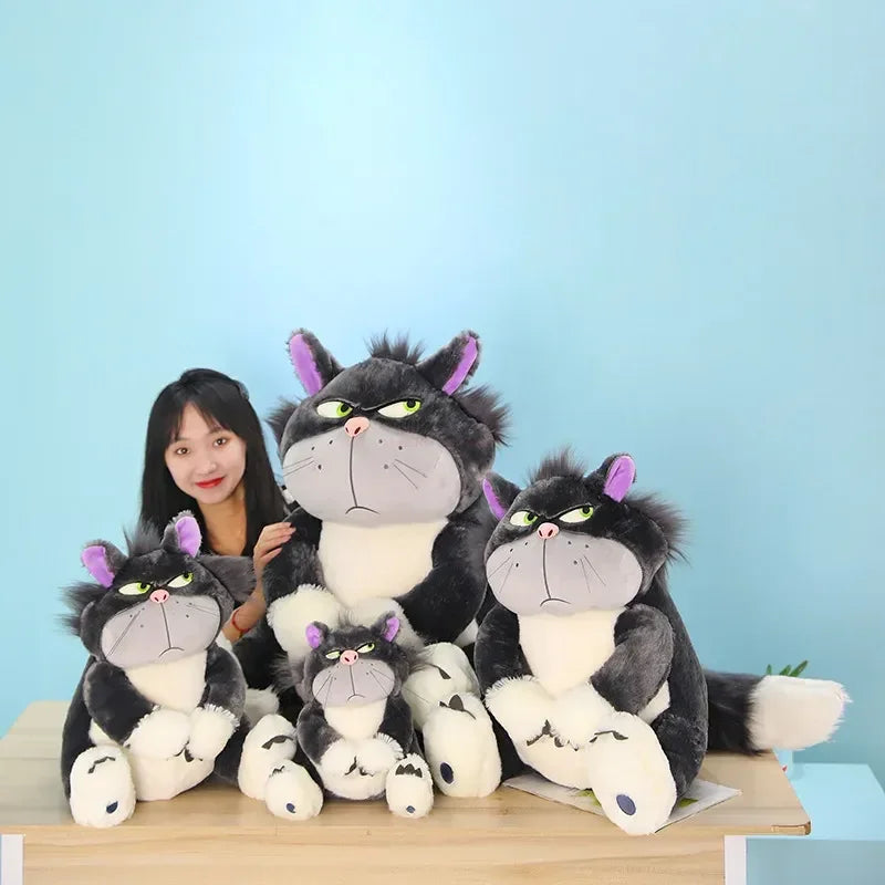 Peluche chat Disney Lucifer mesure 30/45/60cm
