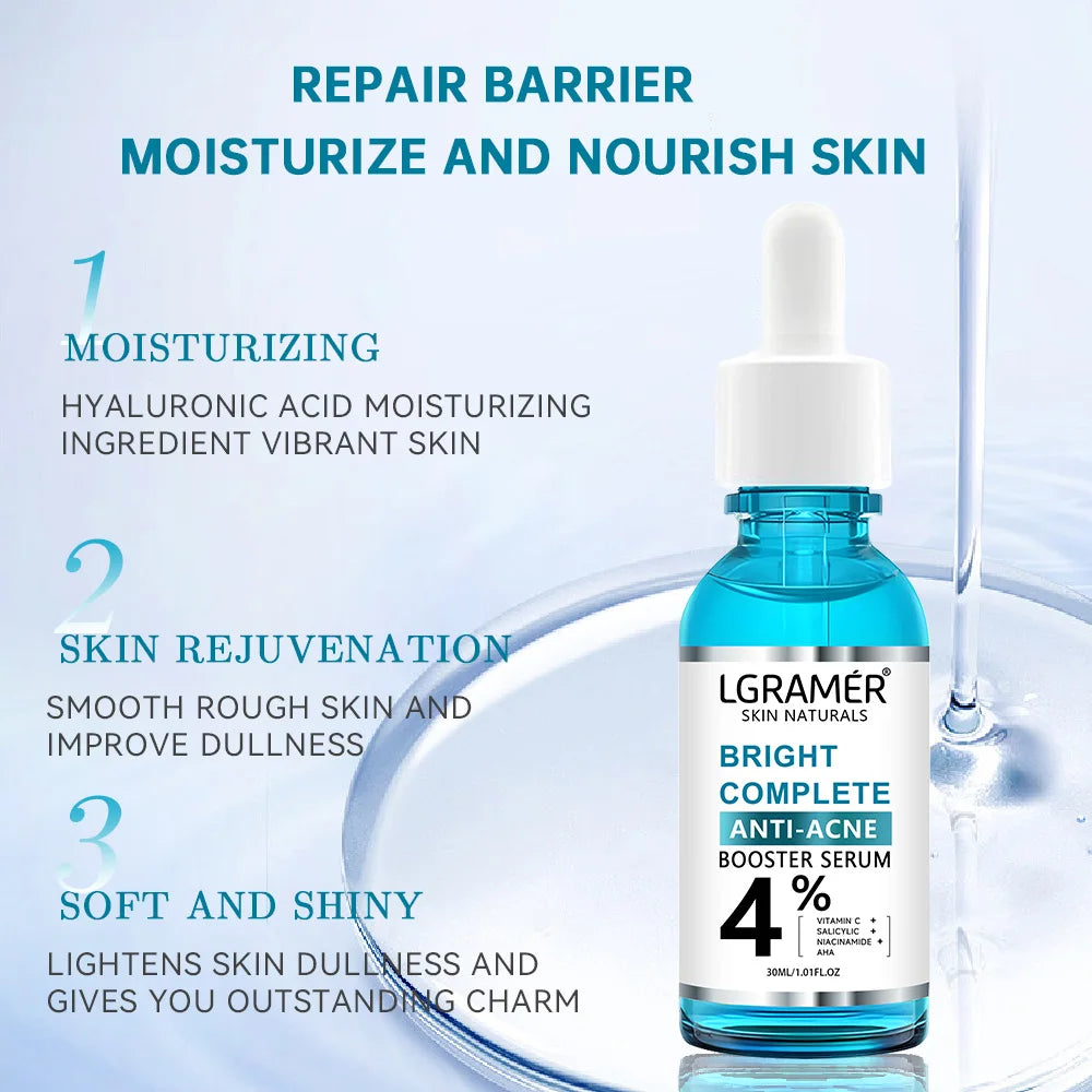Essence Eclaircissante de 30ml. Elle répare votre visage en éliminant les taches