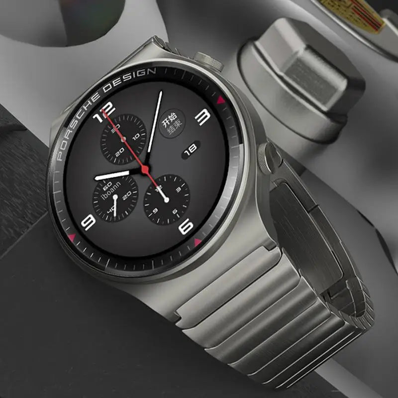 Bracelet de montre en acier inoxydable 22mm compatible avec les modèles Huawei