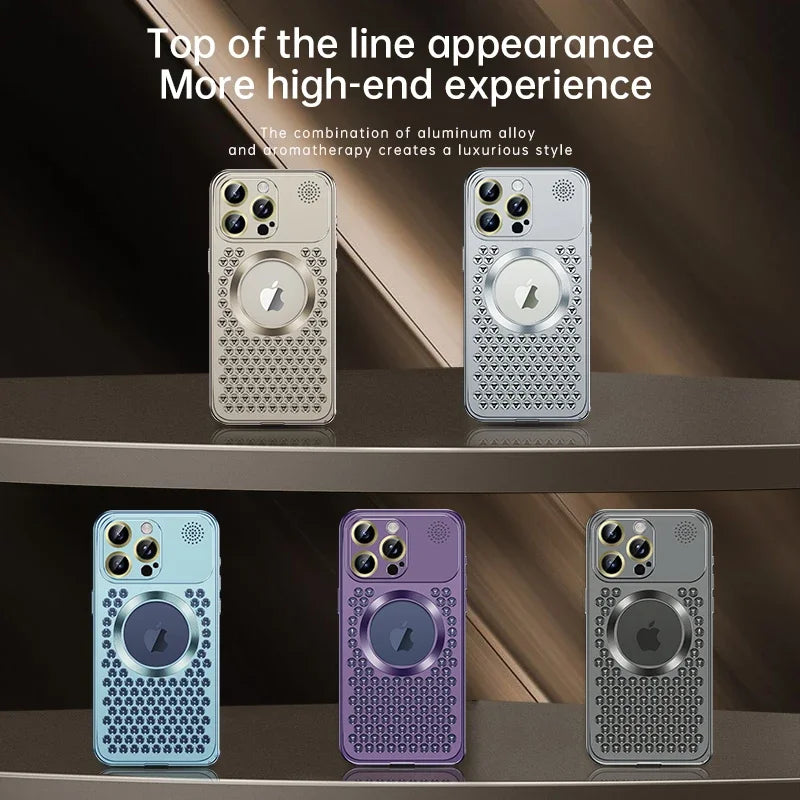 Coque de téléphone en métal