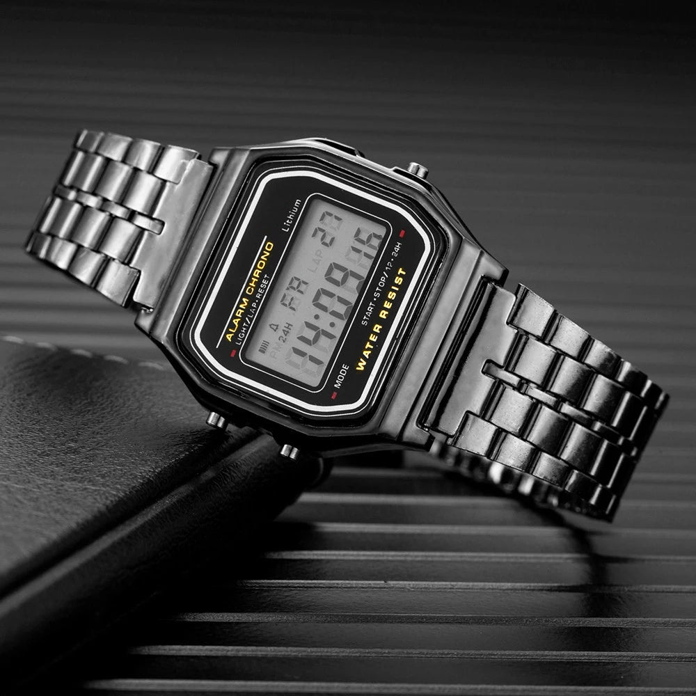 Montre numérique LED  pour les hommes et les femmes