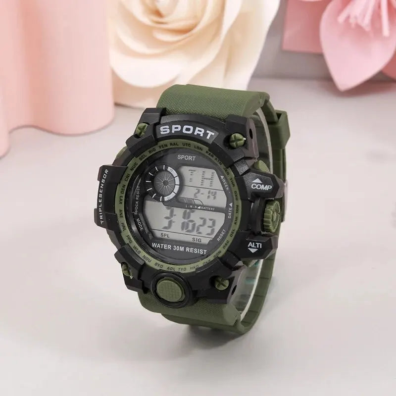 Montres électroniques de luxe pour hommes