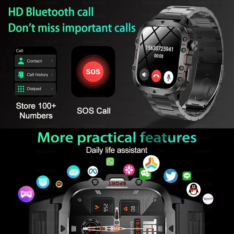 Montre connectée pour hommes de 1.96 pouces de Huawei