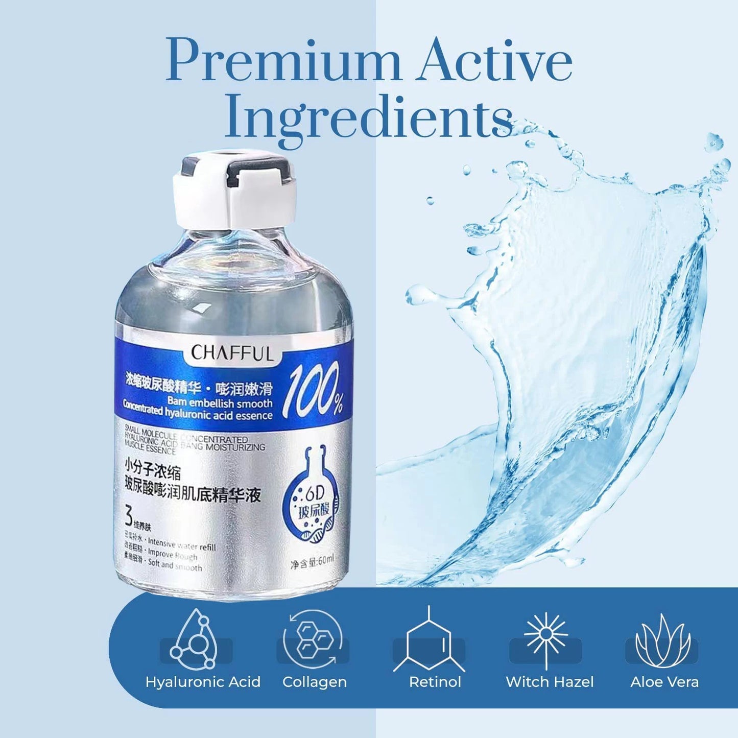 Hyaluronic Acid  2 pcs