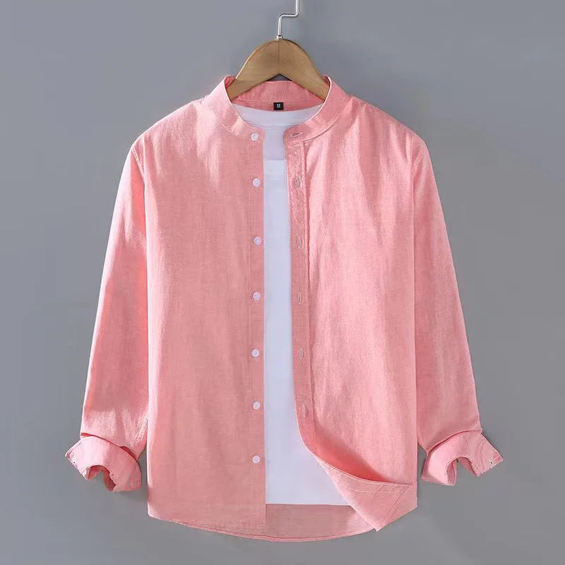 Chemise en lin pour homme