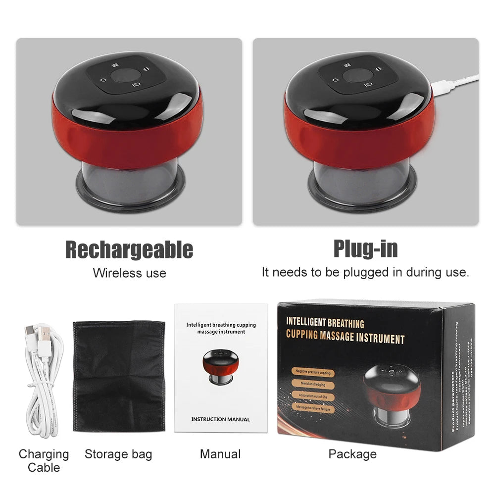 Kit de thérapie de ventouses médicales chinoises électriques