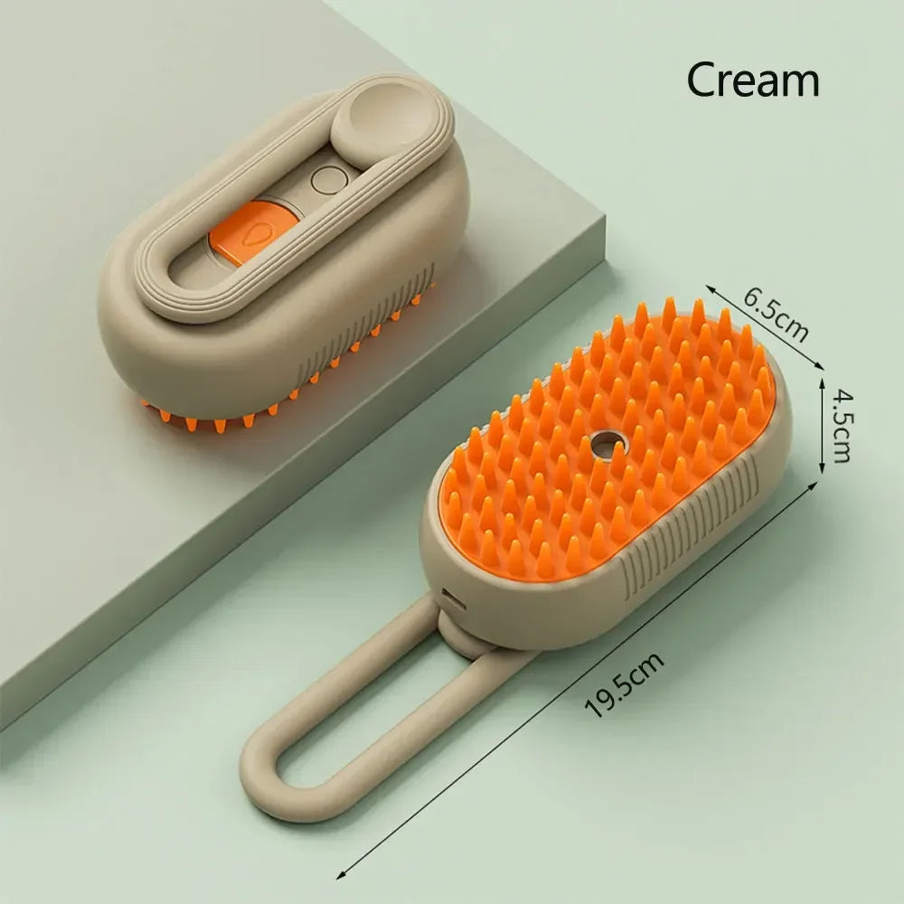 Brosse à vapeur pour chat