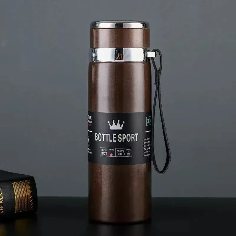 Bouteille d'eau thermique de 1L garde l'eau chaude ou froide