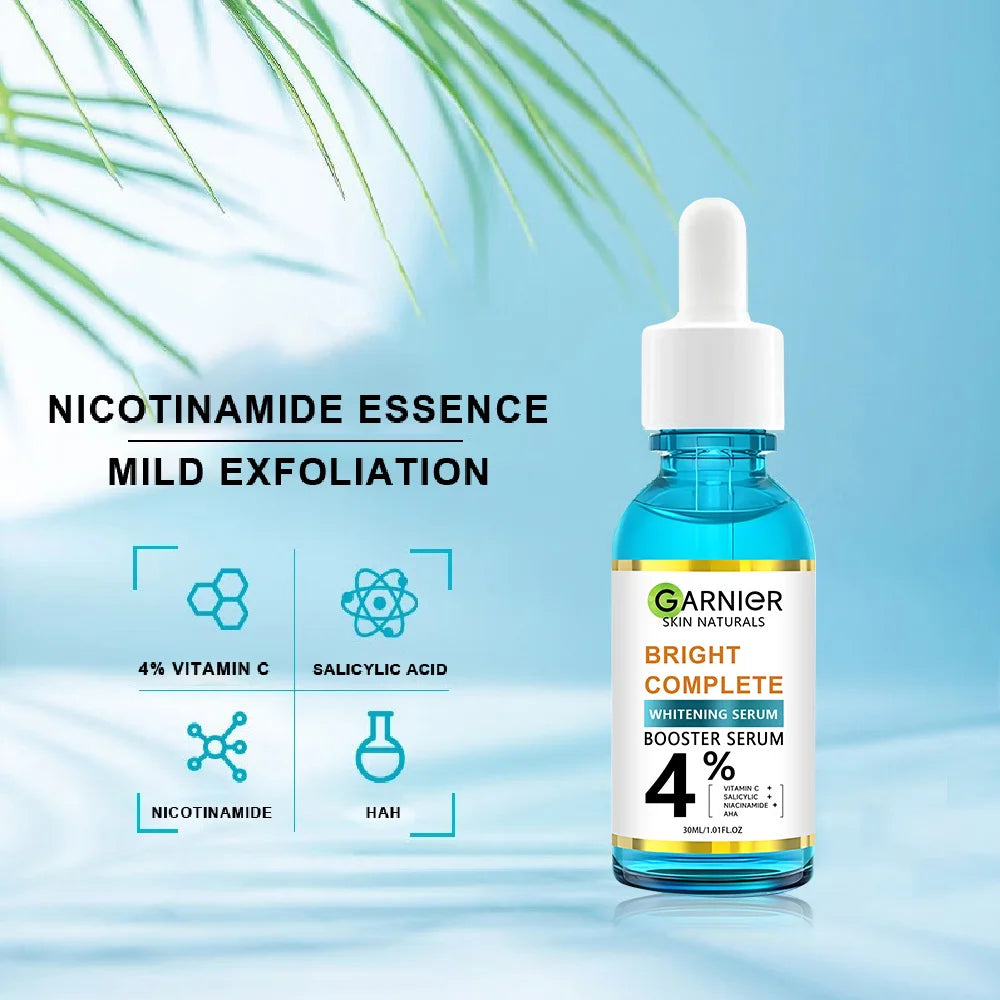 Essence Eclaircissante de 30ml. Elle répare votre visage en éliminant les taches