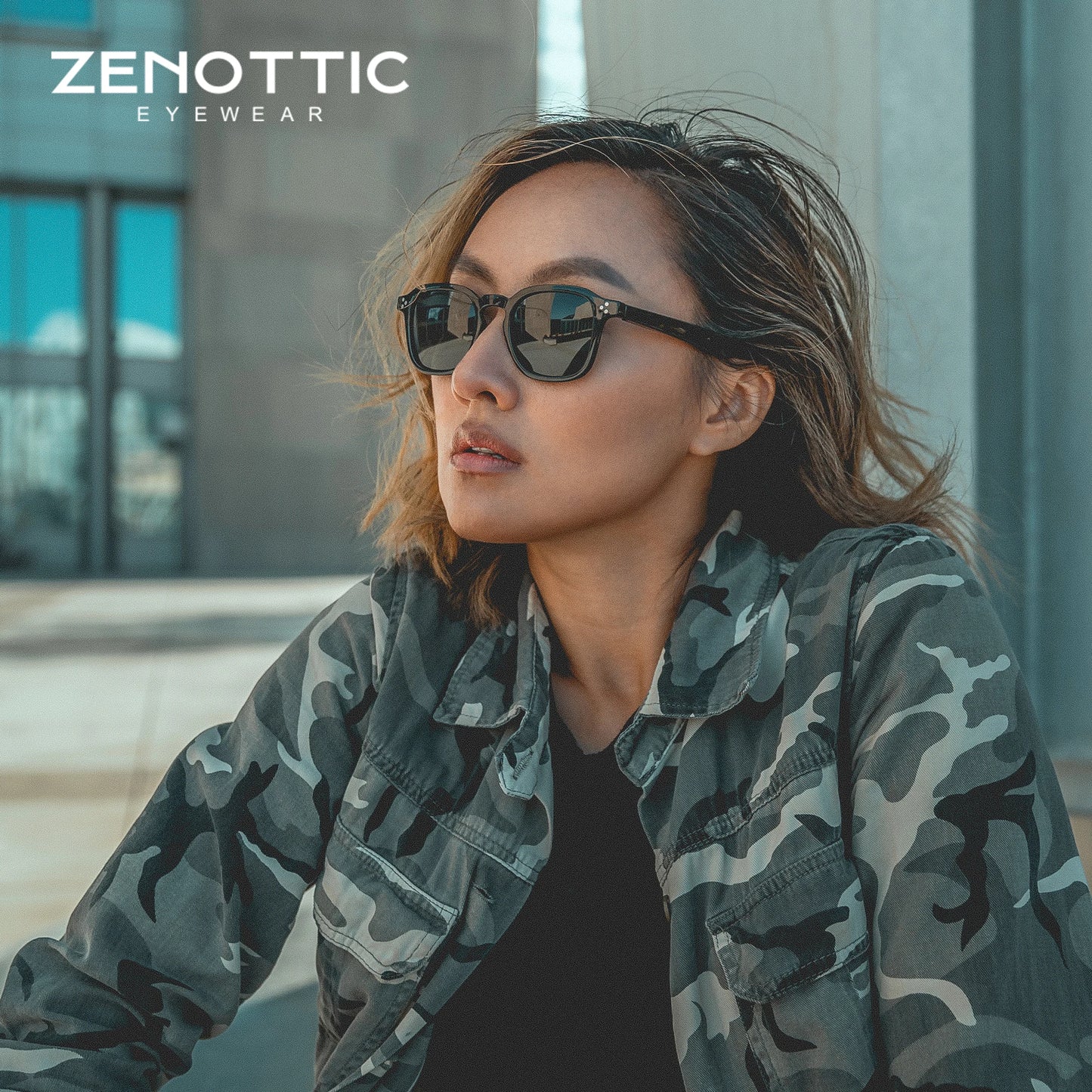 Lunettes de soleil rétro polarisées pour hommes et femmes