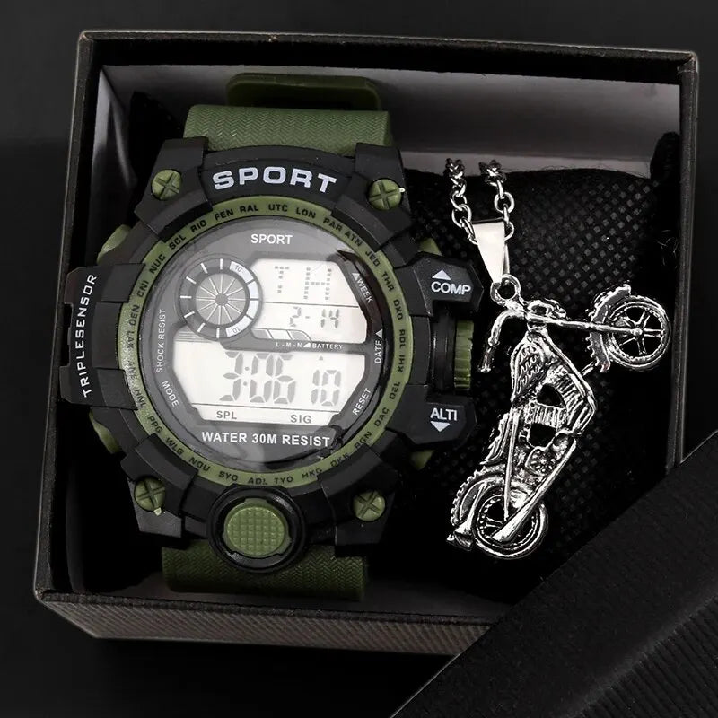 Montres électroniques de luxe pour hommes