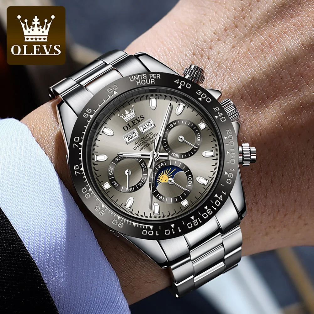 Montre automatique OLEVS pour homme