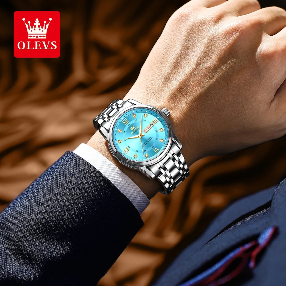 Montre OLEVS à quartz pour hommes
