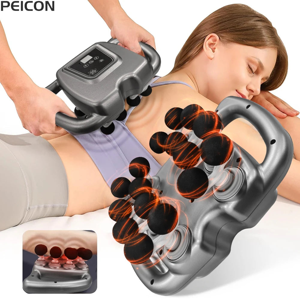 Masseur électrique professionnel à haute fréquence conçu pour soulager efficacement les tensions musculaires du dos
