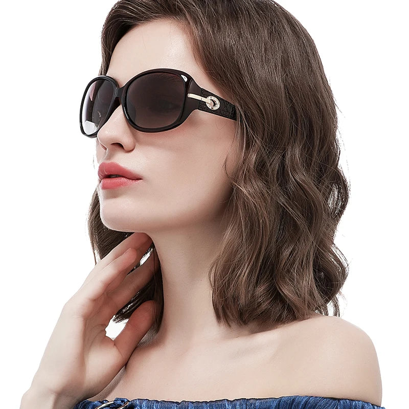 Lunettes de soleil polarisées pour femmes, modèle ZENOTTIC