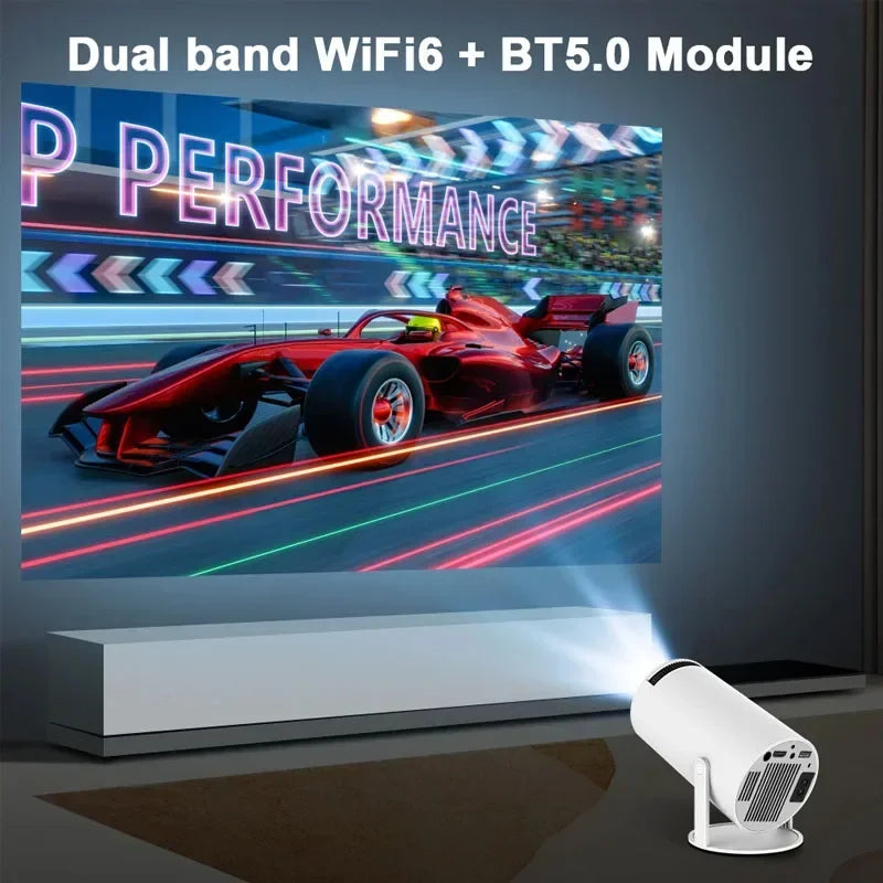 Projecteur 4K Android jusqu'à 200 pouces