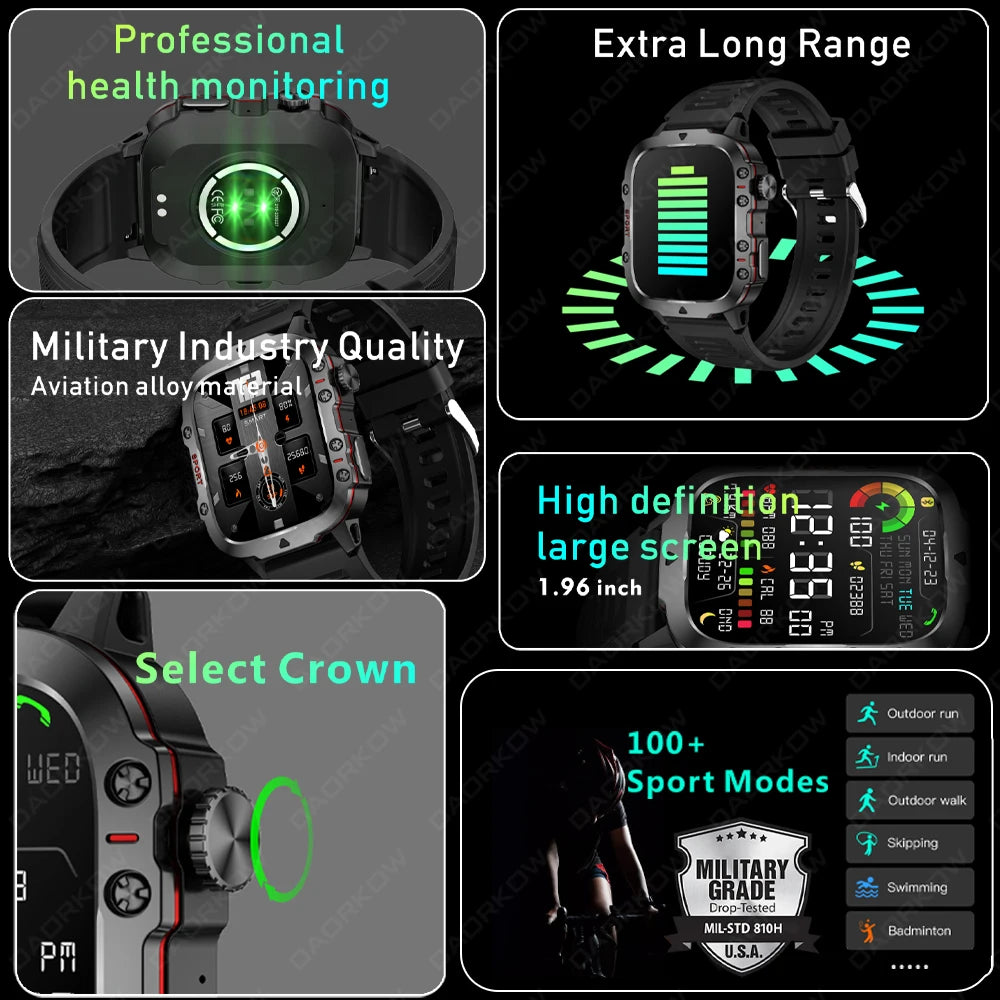 Montre intelligente pour hommes