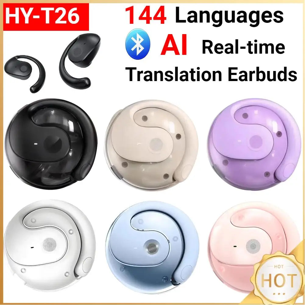 Écouteurs sans fil Bluetooth intègrent une traduction en temps réel alimentée par l'IA, couvrant 144 langues