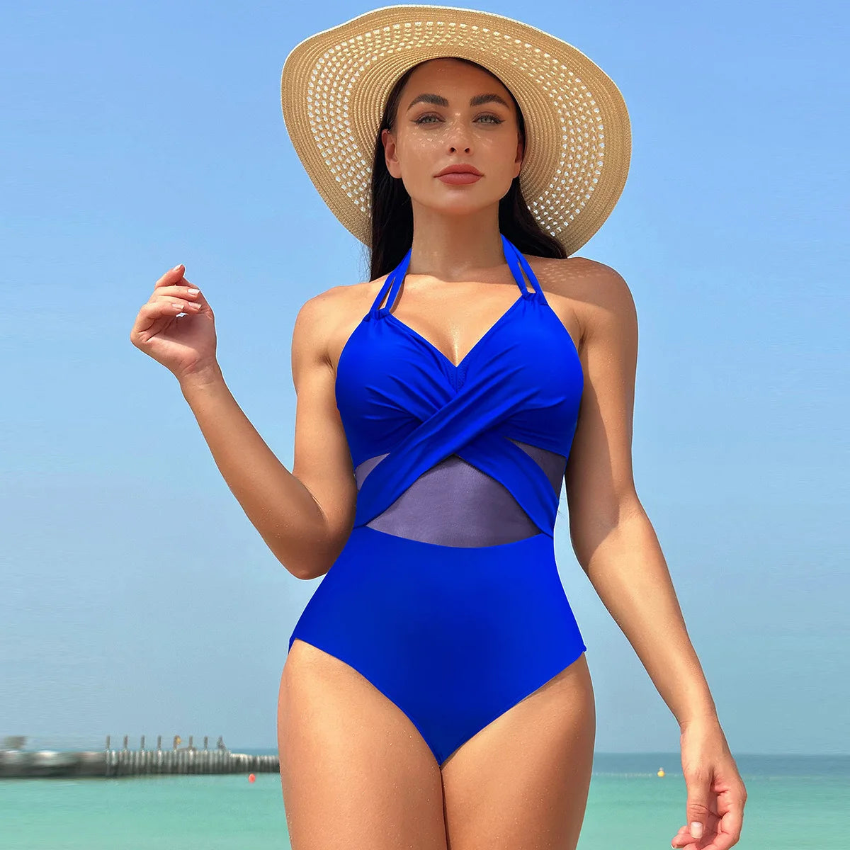Maillot de bain une pièce pour femmes
