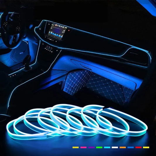 LED de décoration intérieure USB de 5M pour voiture